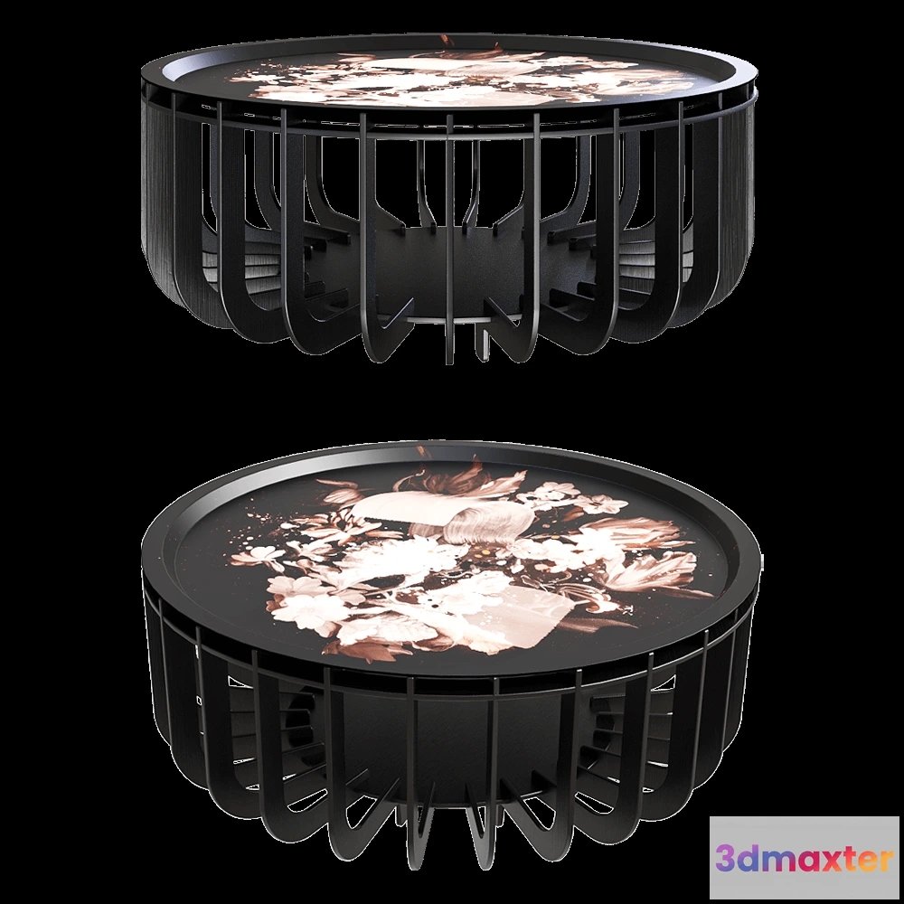 1638816 - ibride - Coffee table Medusa 65 3D Max