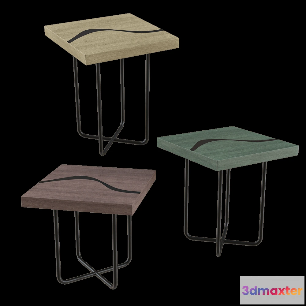 1638854 - IL Loft  - Table Vega square small 3D Max
