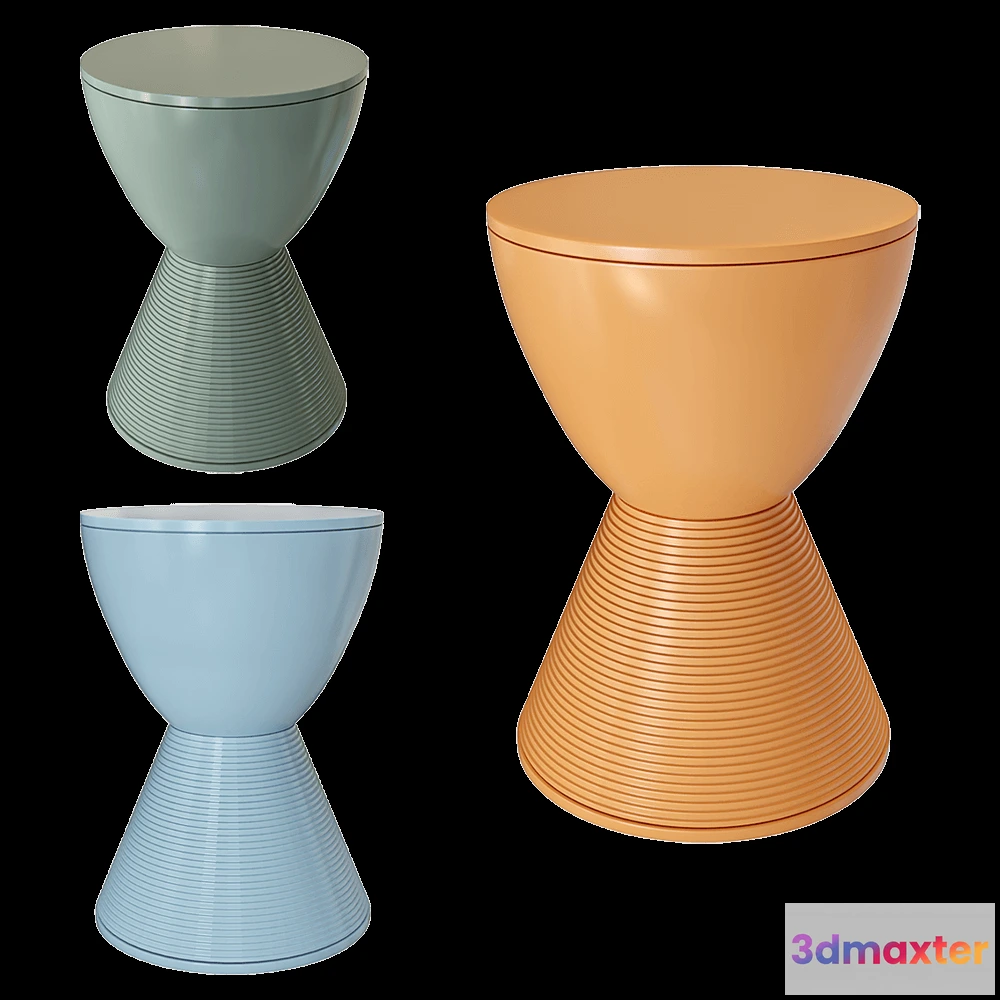 1638944 - Kartell - Side table Prince Aha 3D Max