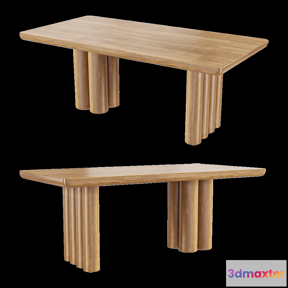 1638948 - Konos Studio - Dining table VRN 03 3D Max