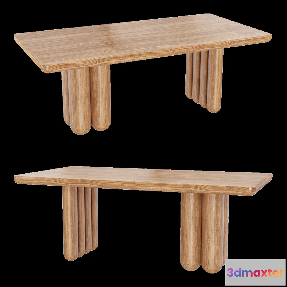 1638950 - Konos Studio - Dining table VRN 01 3D Max