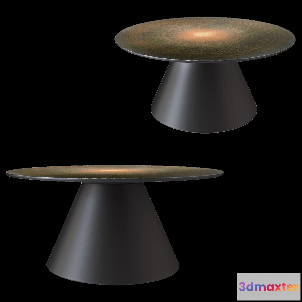 1638960 - KOPAR - Tabletop Vibrant Red Desert 3D Max