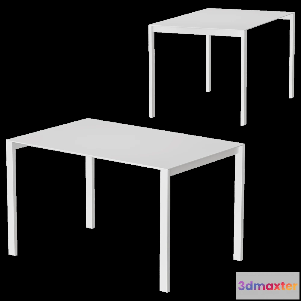 1638990 - Kristalia - Table Thin-K 3D Max