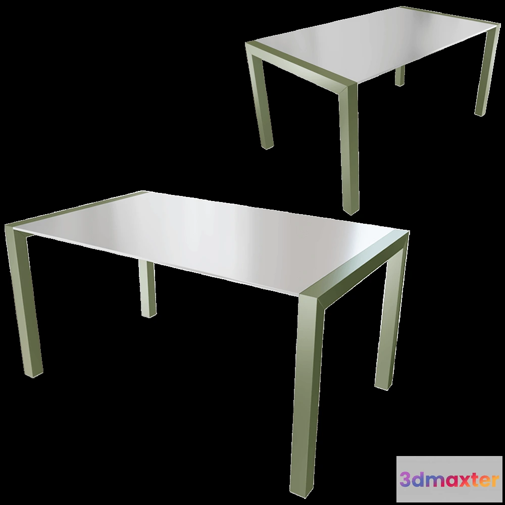 1638992 - Kristalia - Outdoor table Sushi 3D Max