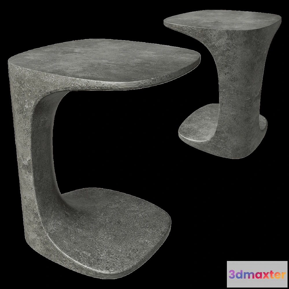 1638996 - Kristalia - Side table Font 3D Max