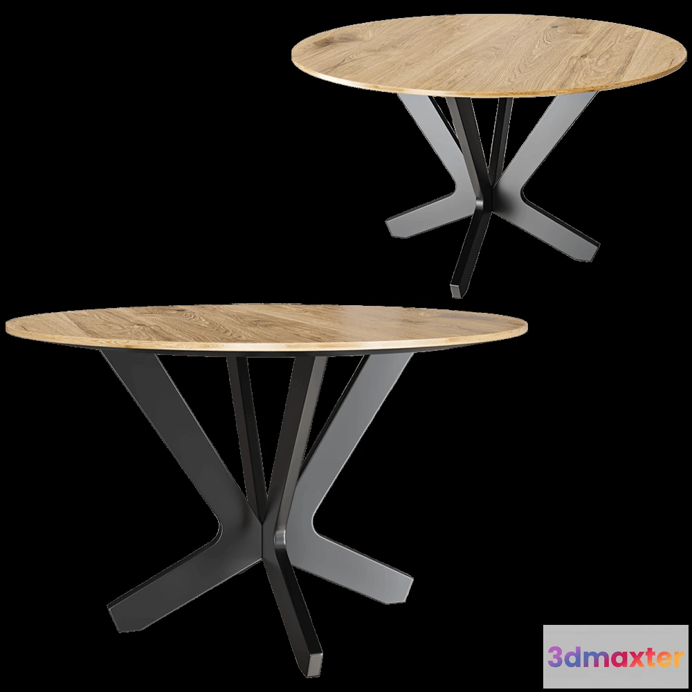 1639002 - KRISTIE - Dining table Brighton 3D Max