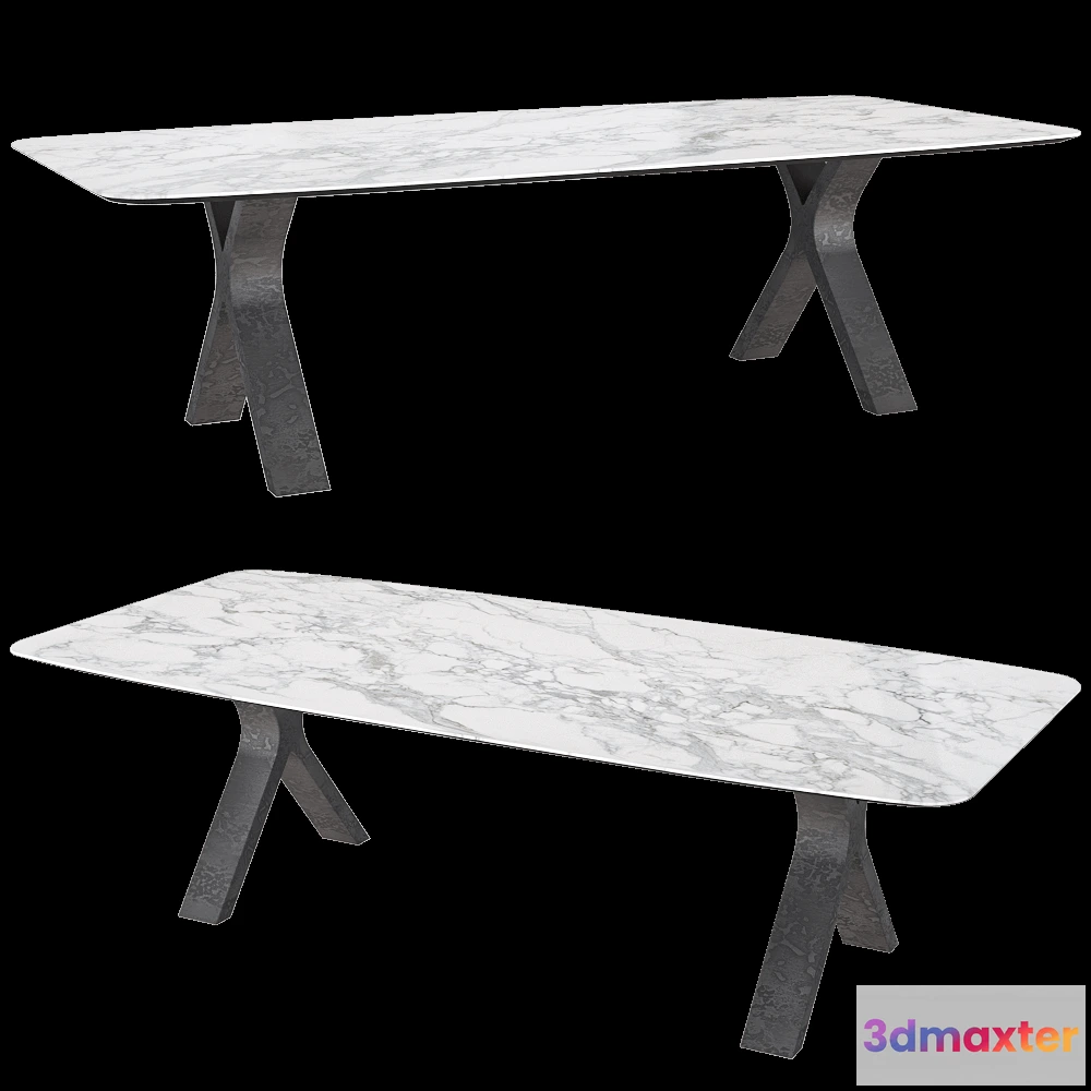 1639034 - Kronco - Dining table Neri 3D Max