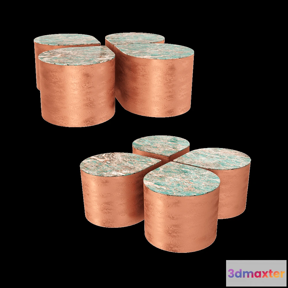 1639044 - Kronco - Coffee table Klever 3D Max