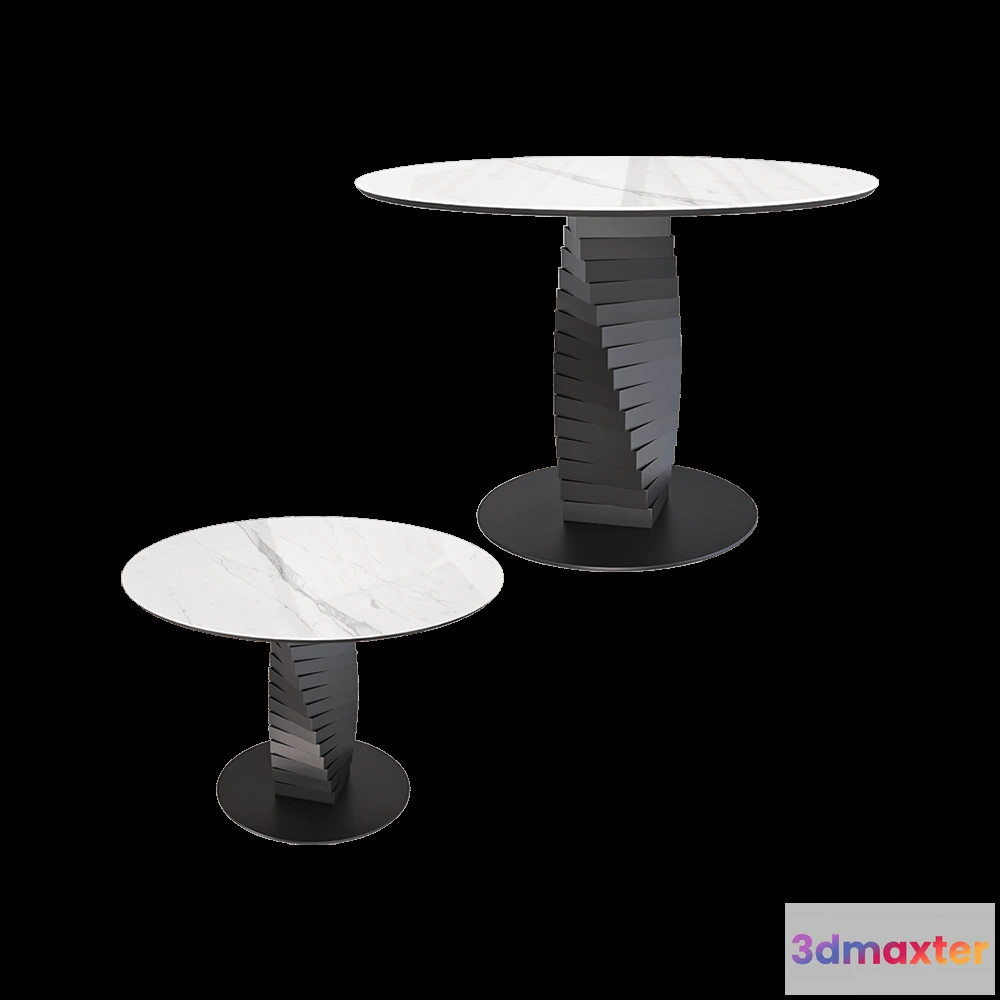 1639074 - Kronco - Dining table Empire Round 3D Max