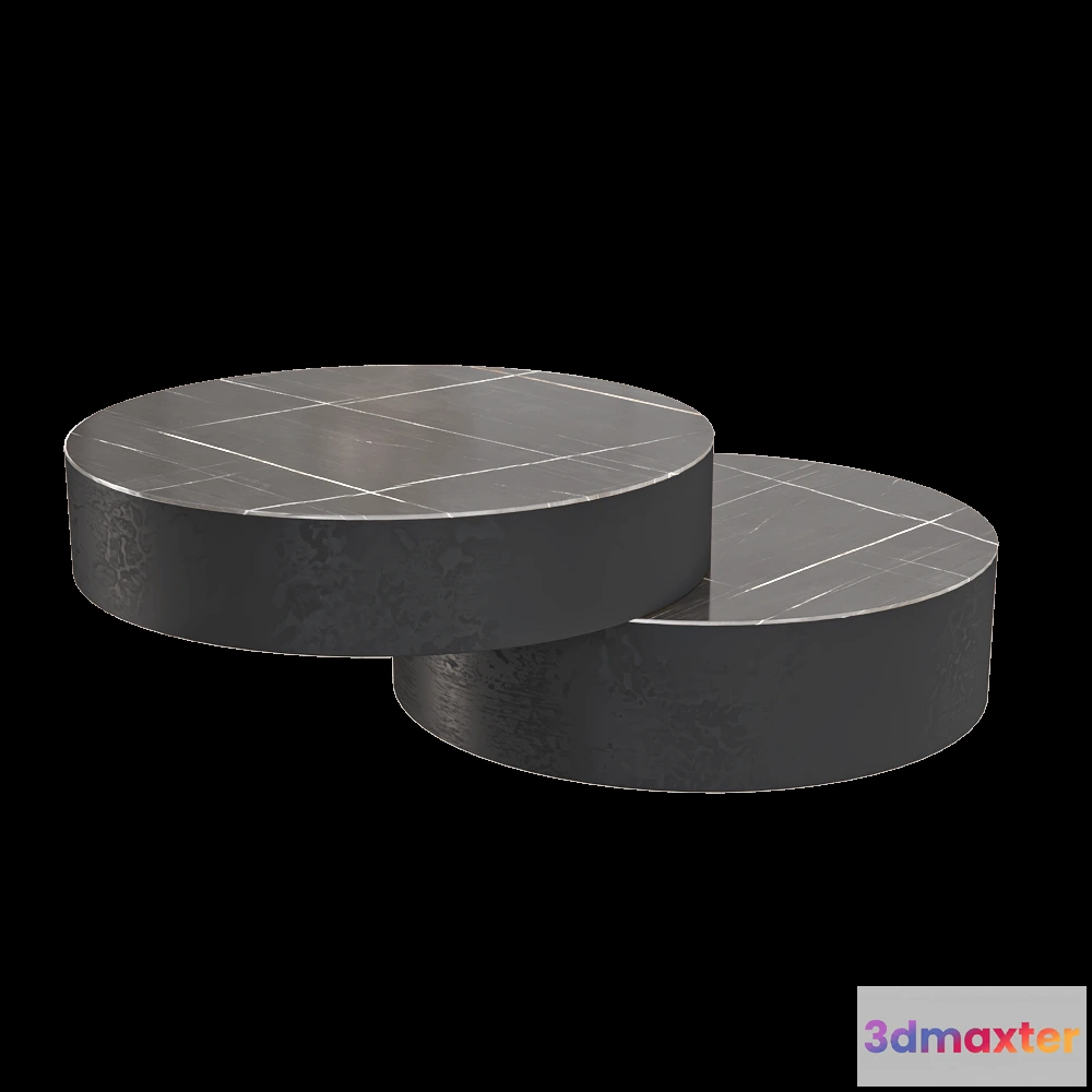 1639088 - Kronco - Round coffee table Duet 3D Max