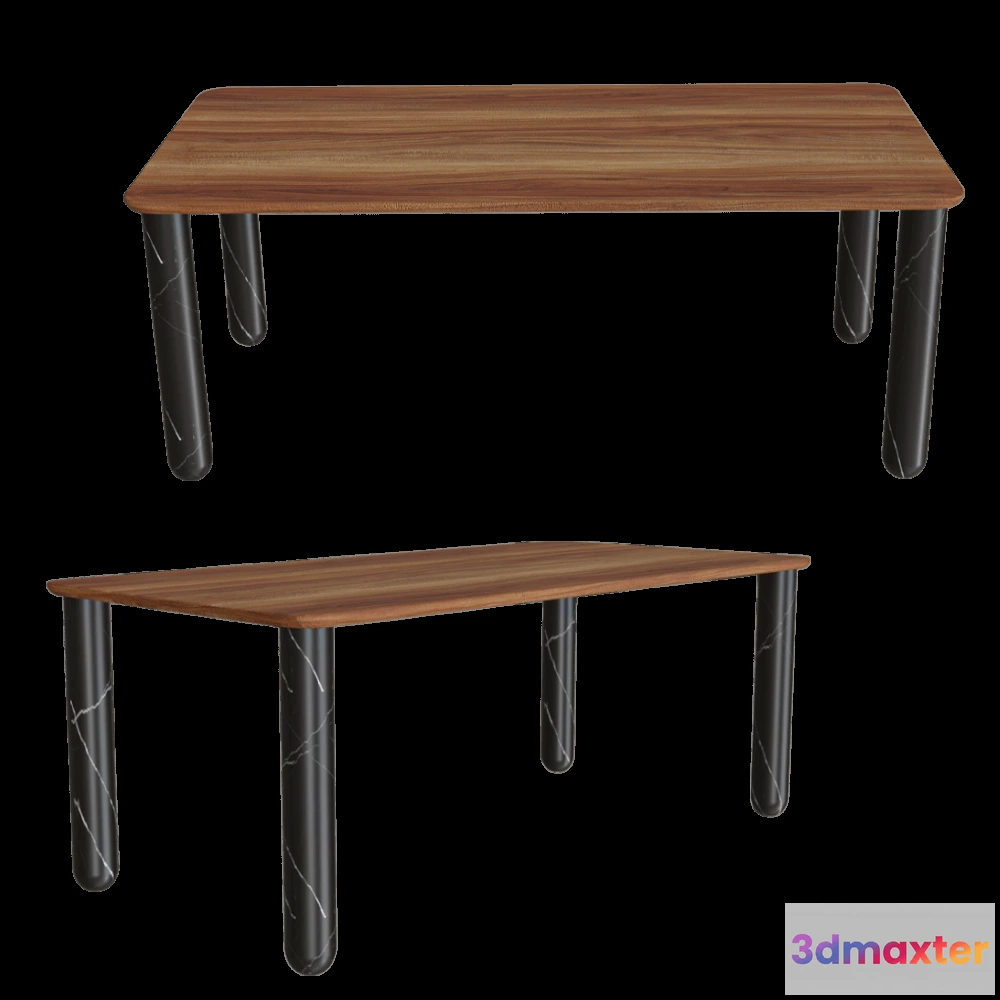 1639118 - La Chance - Dining table Sunday square 3D Max
