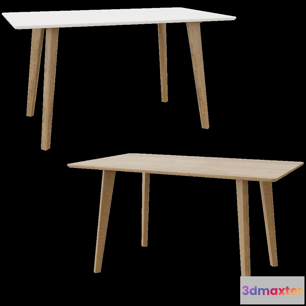 1639142 - Lagom - Table Nordick oak 3D Max