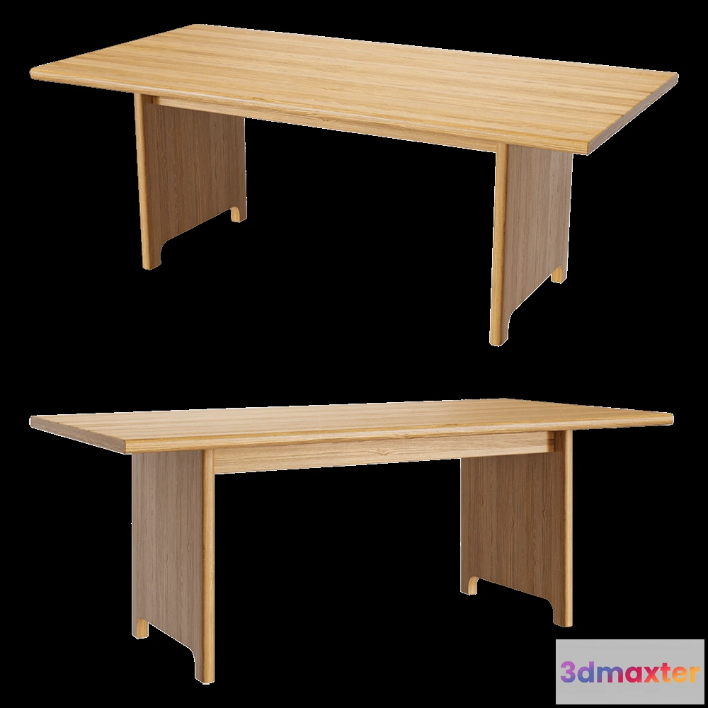 1639220 - lulu’space - Dining table Amalfi 3D Max