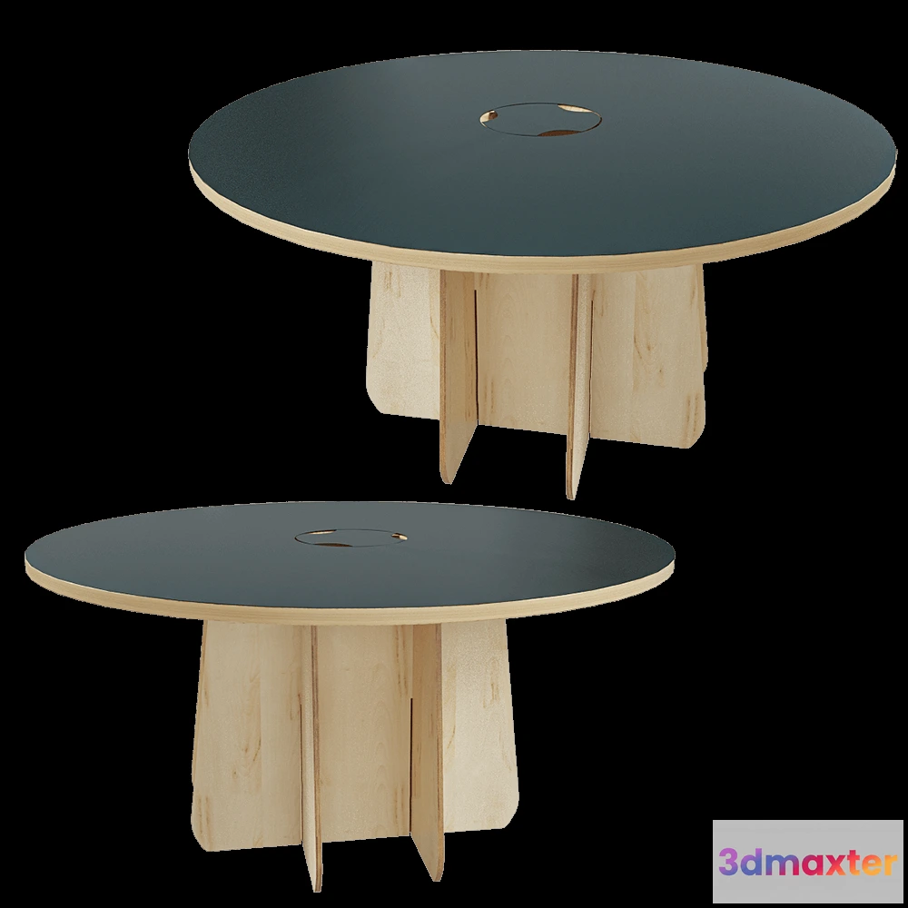 1639262 - Lundbergs Möbler  - Round table Funghi 3D Max