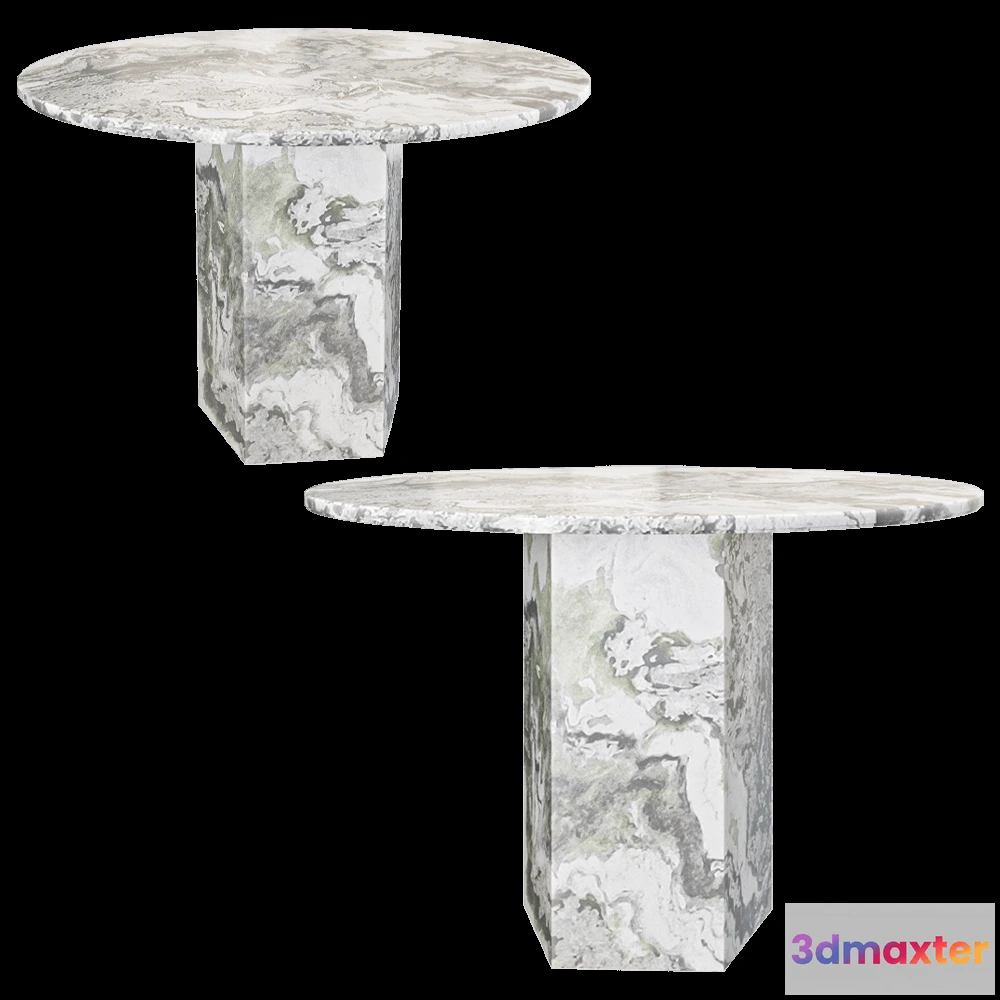 1639340 - Manual mode - Table Marble Hexagon 3D Max