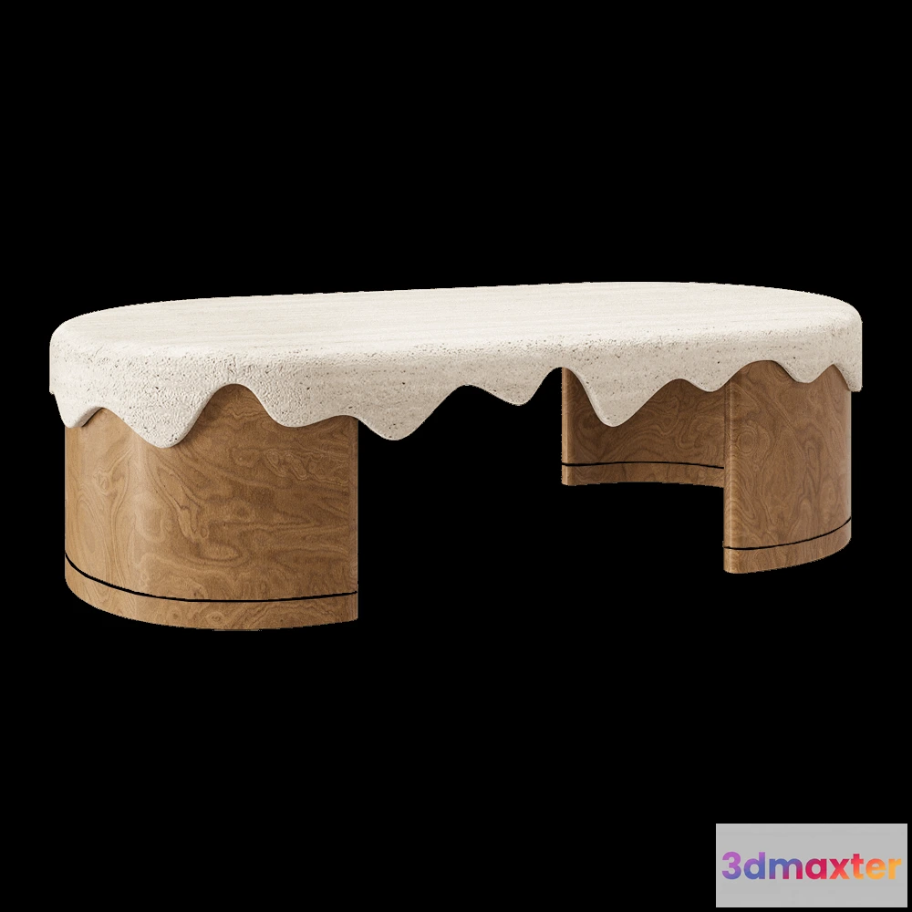 1639378 - Marble Balloon - Coffee table Melt 3D Max