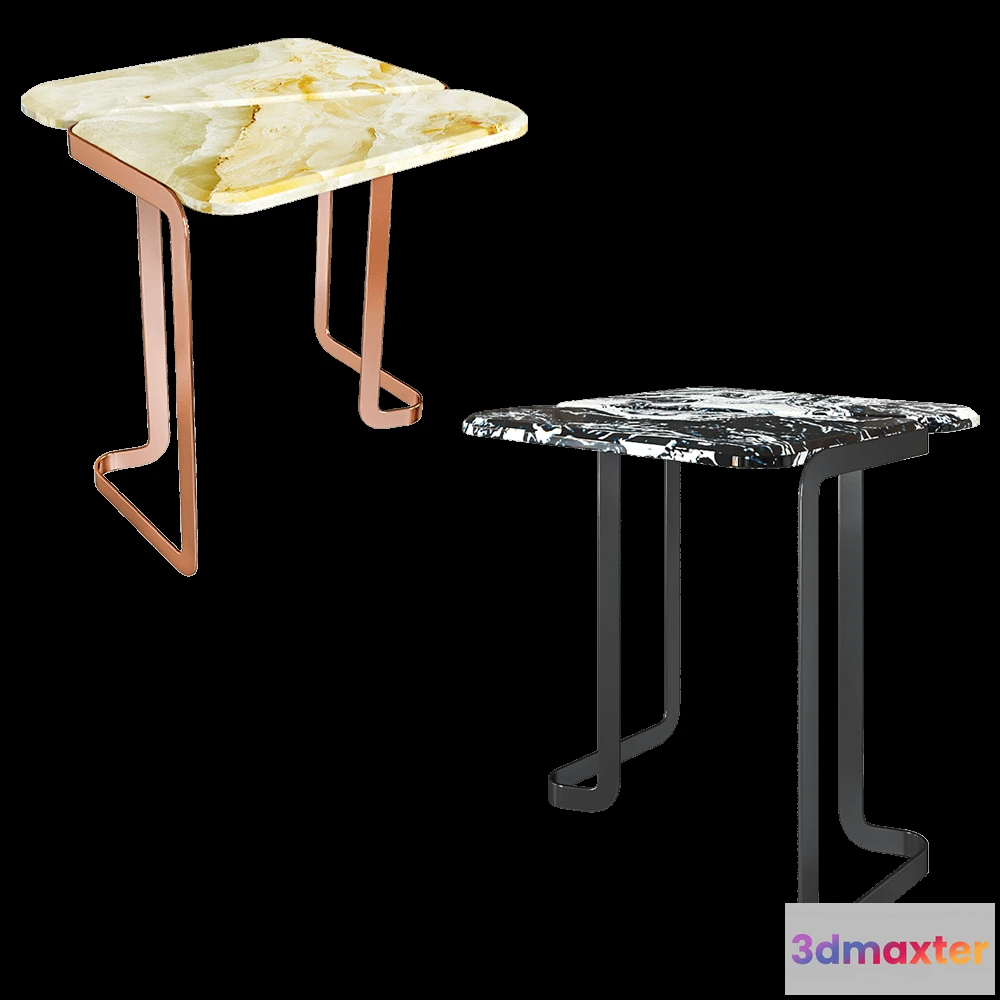 1639380 - Marble Balloon - Side table Tigris 3D Max