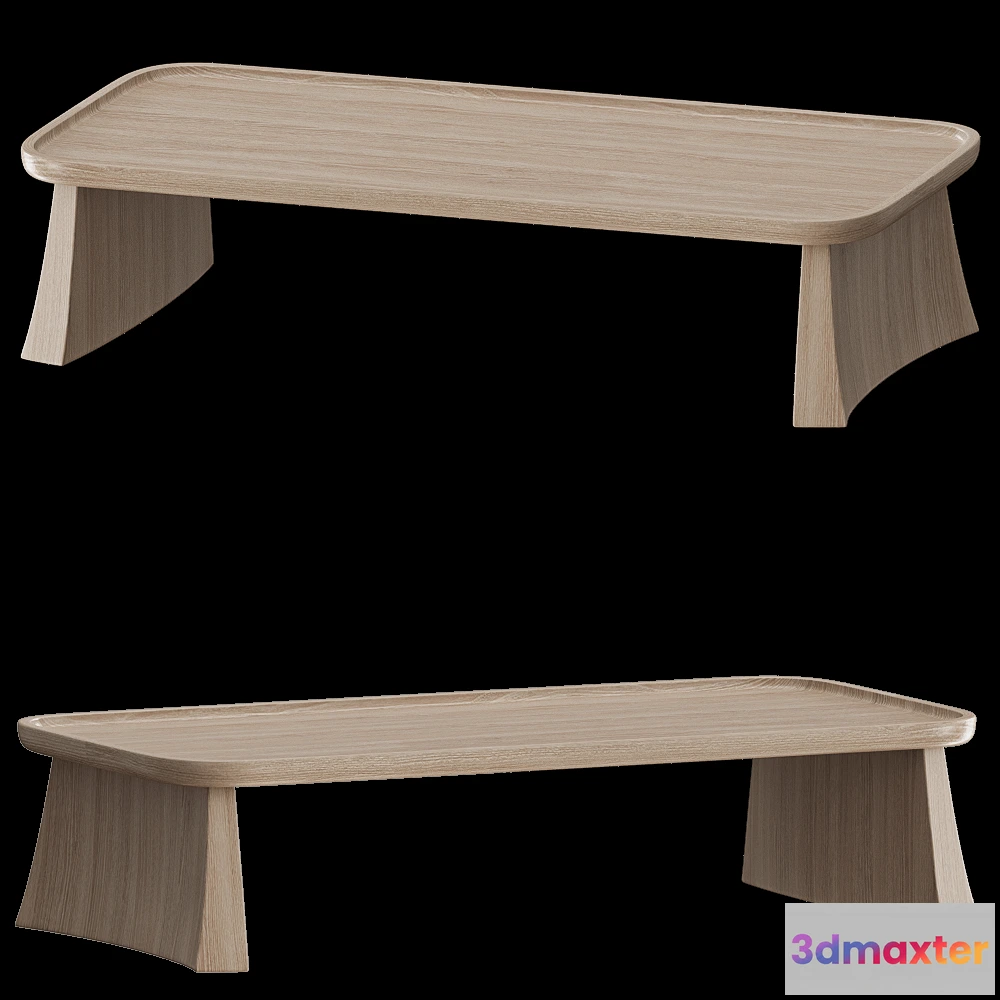 1639542 - Modenature - Coffee table Sandcastle 3D Max