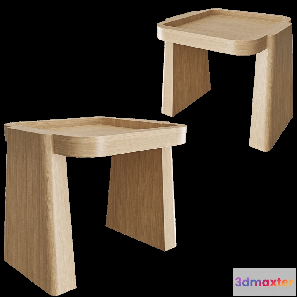 1639590 - Modenature - Side table AWAYA 3D Max