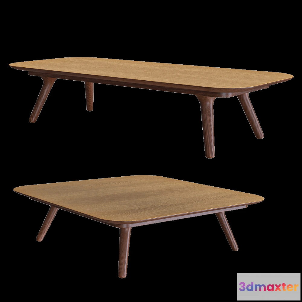 1639636 - Moooi  - Coffee table Zio 3D Max