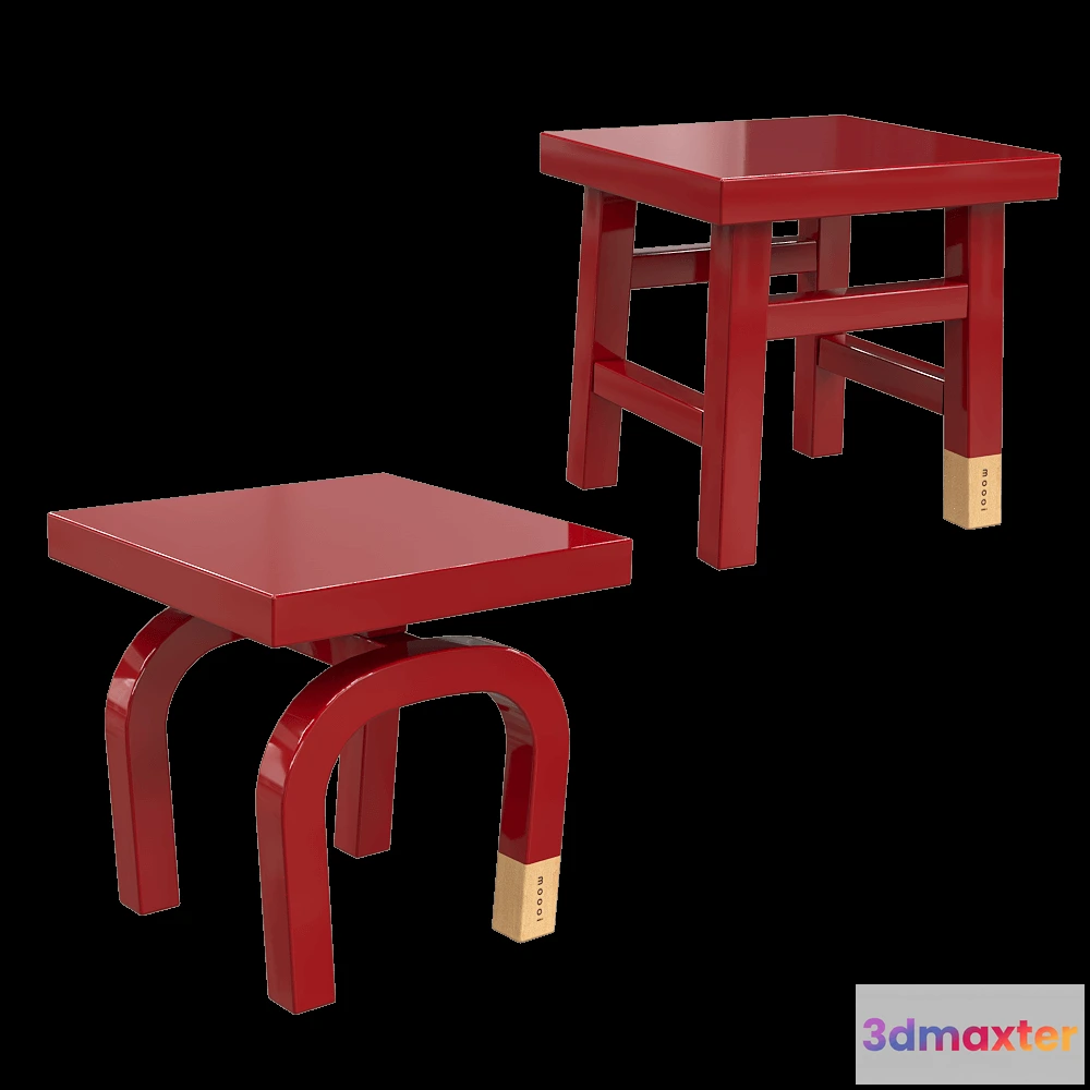 1639648 - Moooi  - Low tables Common Comrades 3D Max