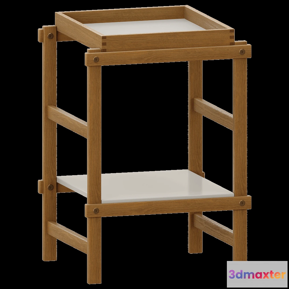 1639702 - Nemo Lighting - Side table Frame Small 3D Max