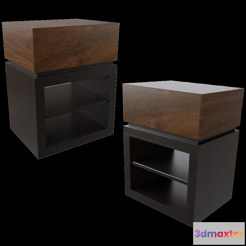 1639758 - ODINGENIY - Table with shelf «Link» bedside 3D Max