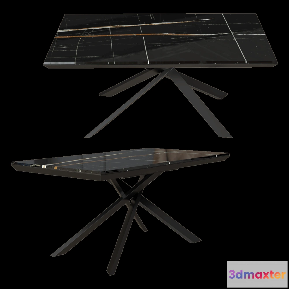 1639778 - Ozzio Italia - Extendable tables 4×4 3D Max