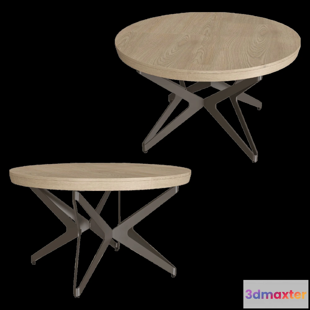 1639782 - Ozzio Italia - Table Big Round 3D Max