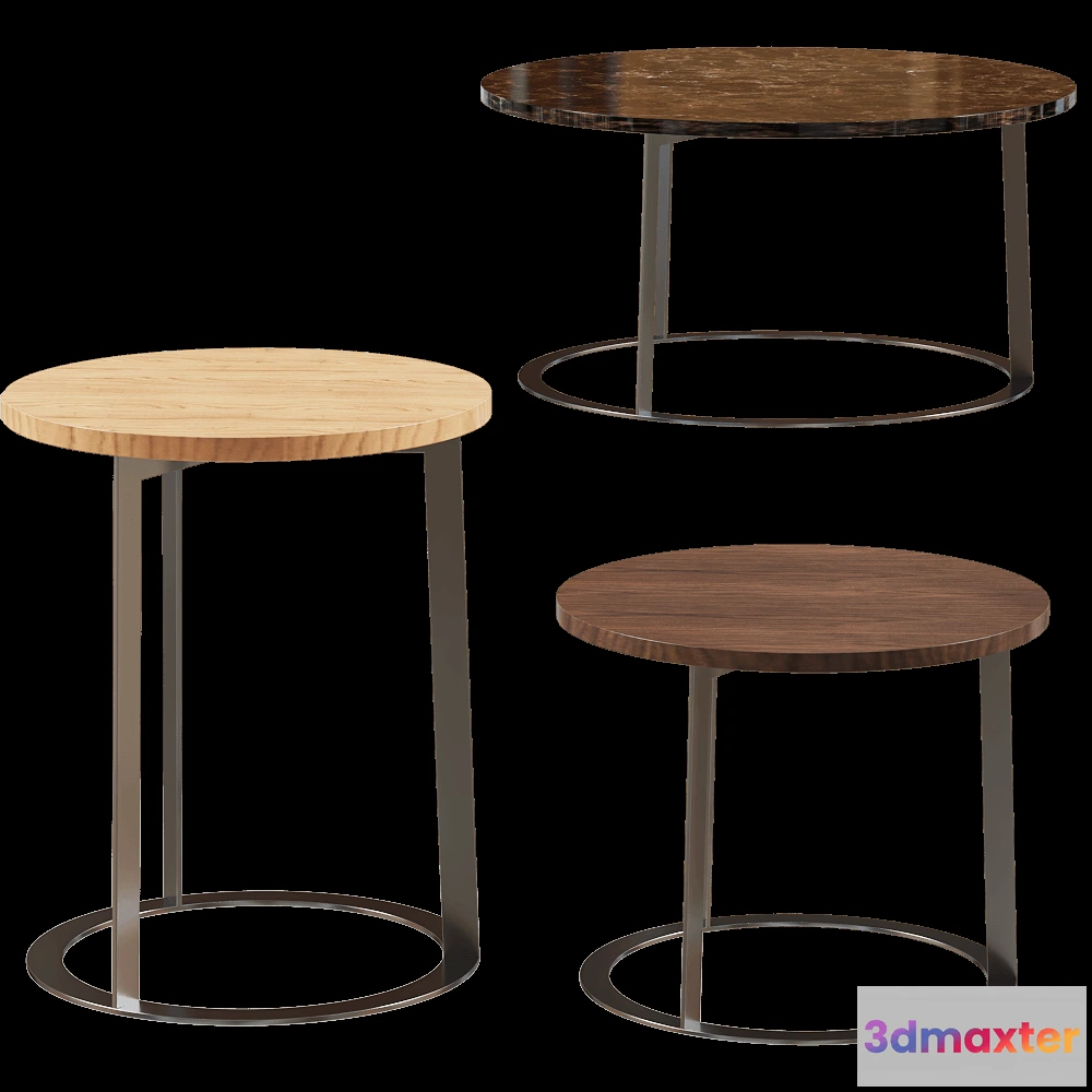 1639816 - Pacini & Cappellini  - Coffee table LIBERTY 3D Max