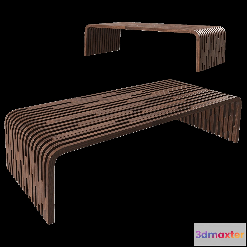 1639826 - Pacini & Cappellini  - Coffee table MILLERIGHE 3D Max