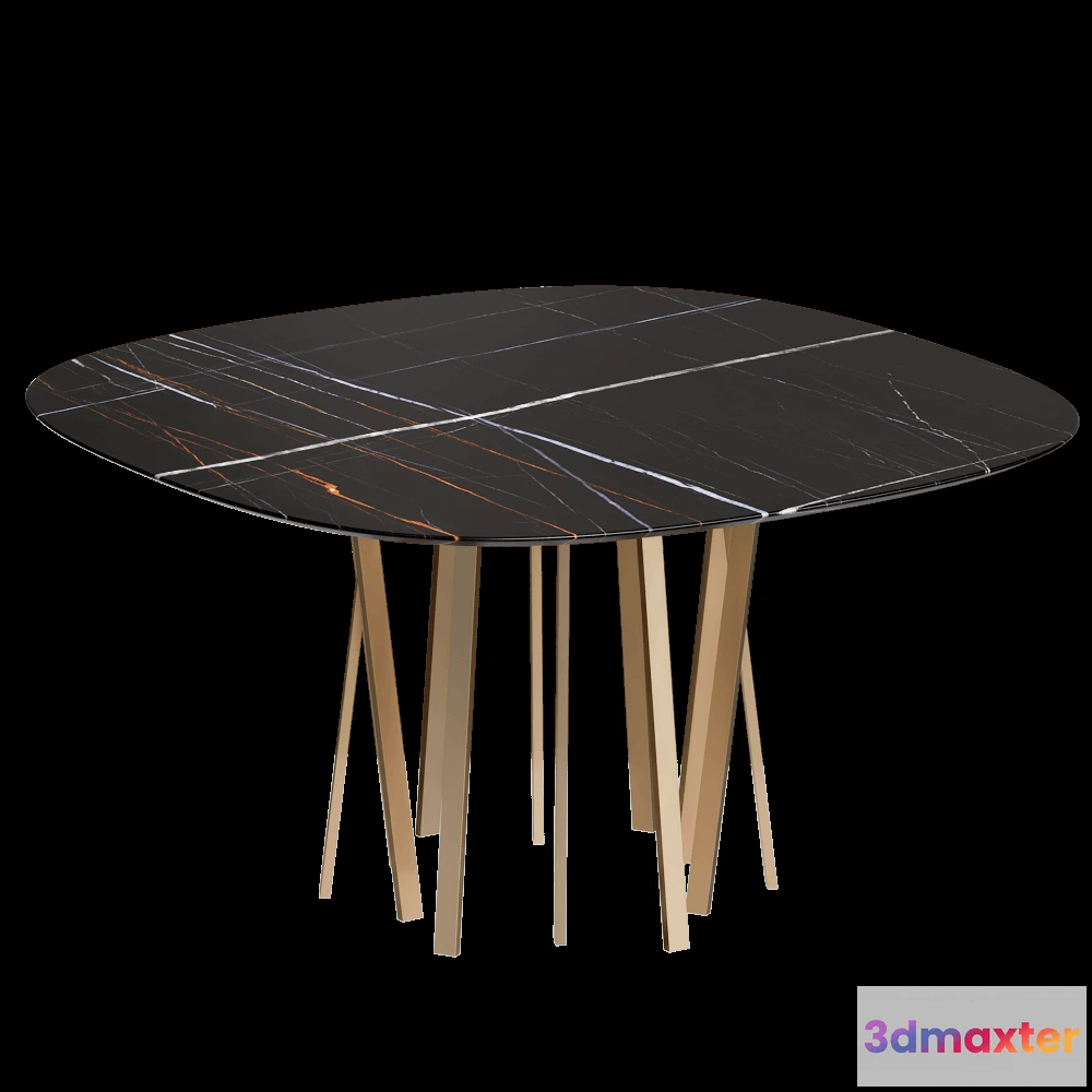 1639868 - Paolo Castelli - Table For Hall Squircle 3D Max