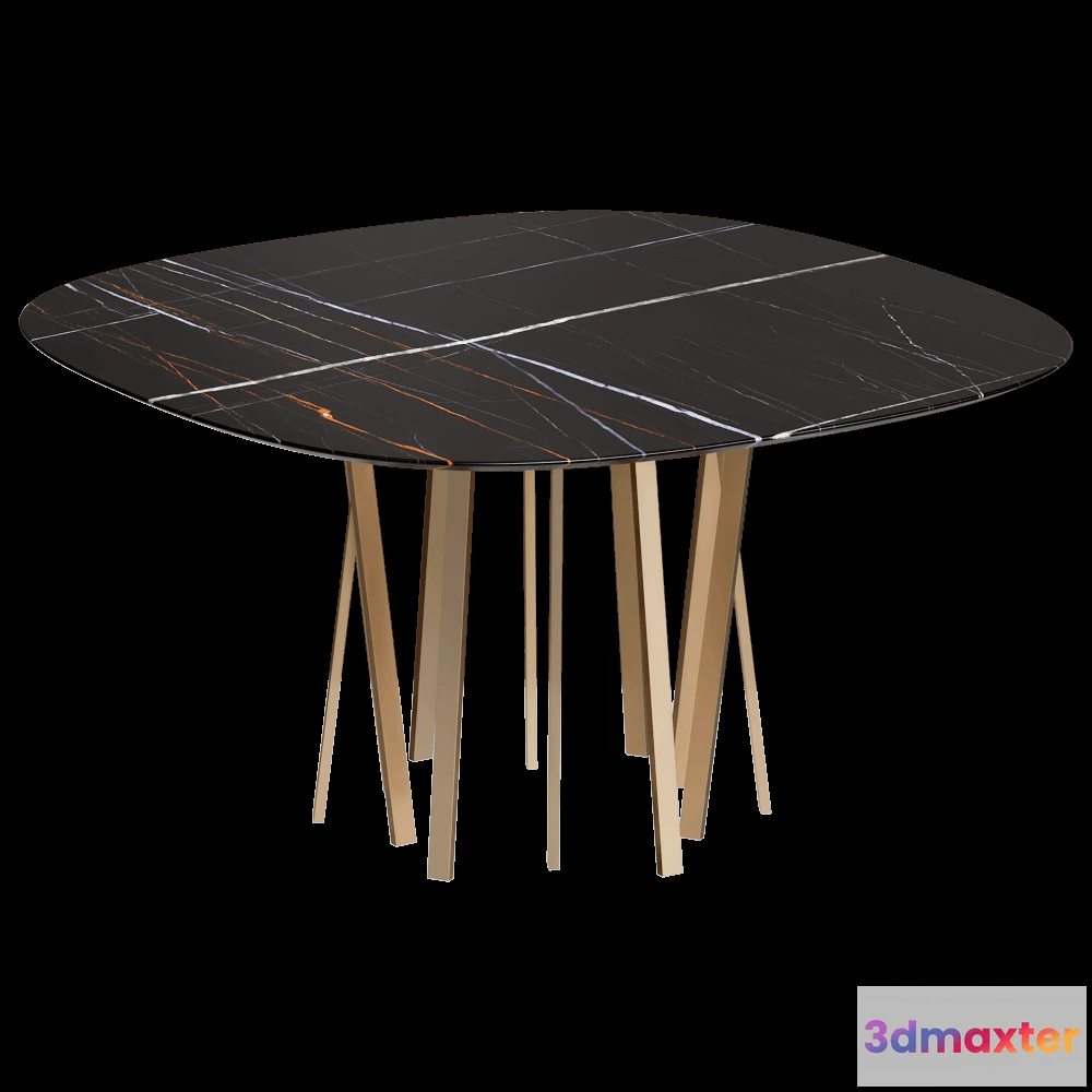 1639876 - Paolo Castelli - Table For Hall Squircle 3D Max