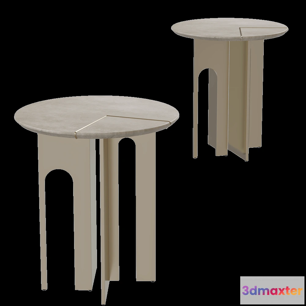 1639880 - Paolo Castelli - Side table Arche 3D Max