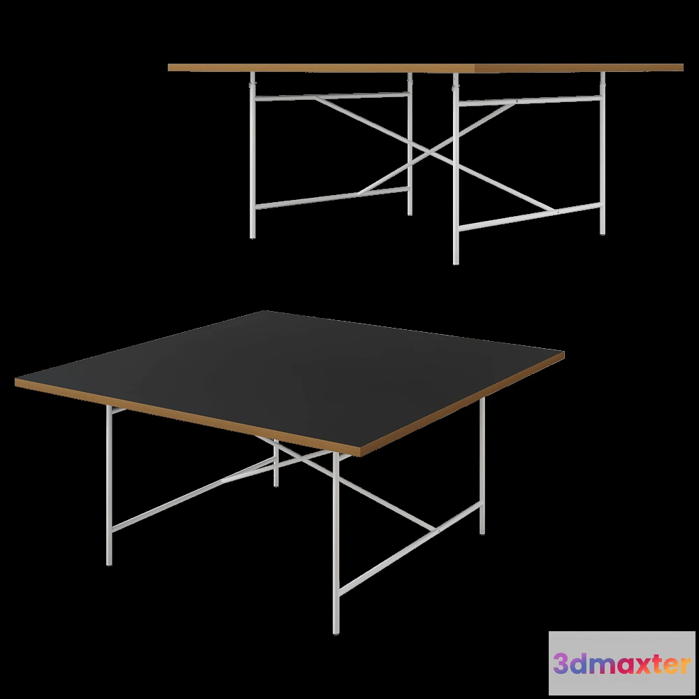 1640084 - RICHARD LAMPERT - Table EIERMANN Mittig Quadratisch 3D Max