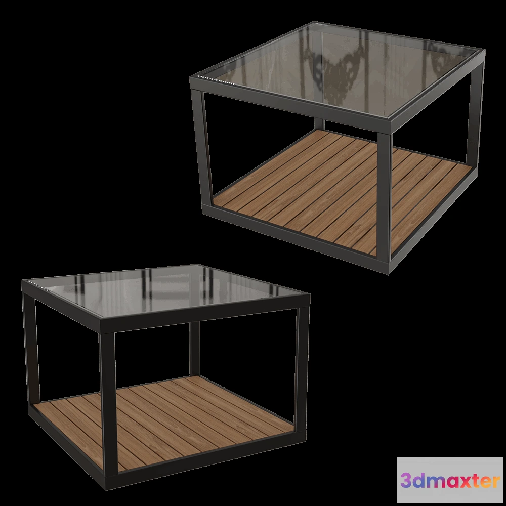 1640096 - Röshults - Coffee table Moore 50×50 3D Max