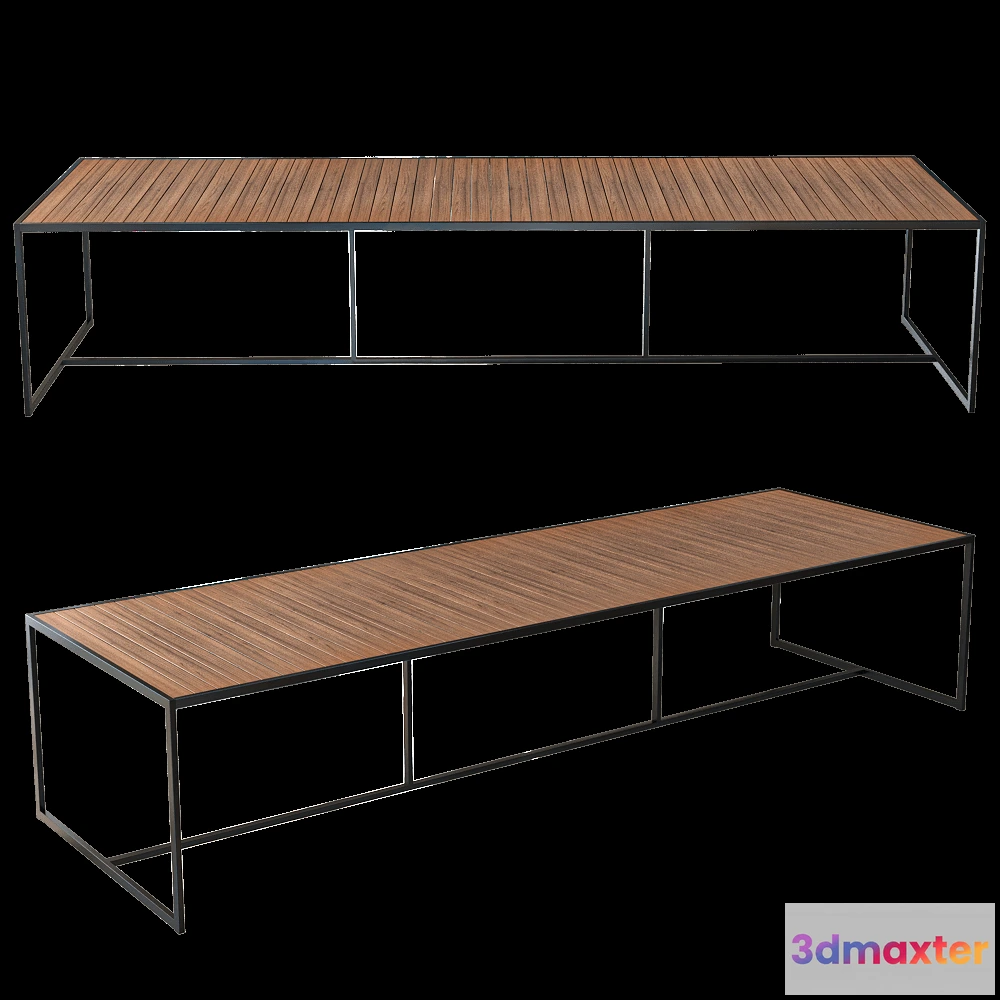 1640098 - Röshults - Table Garden Bistro 10 3D Max