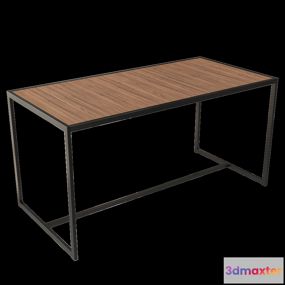 1640104 - Röshults - Table Garden Bistro 4 3D Max