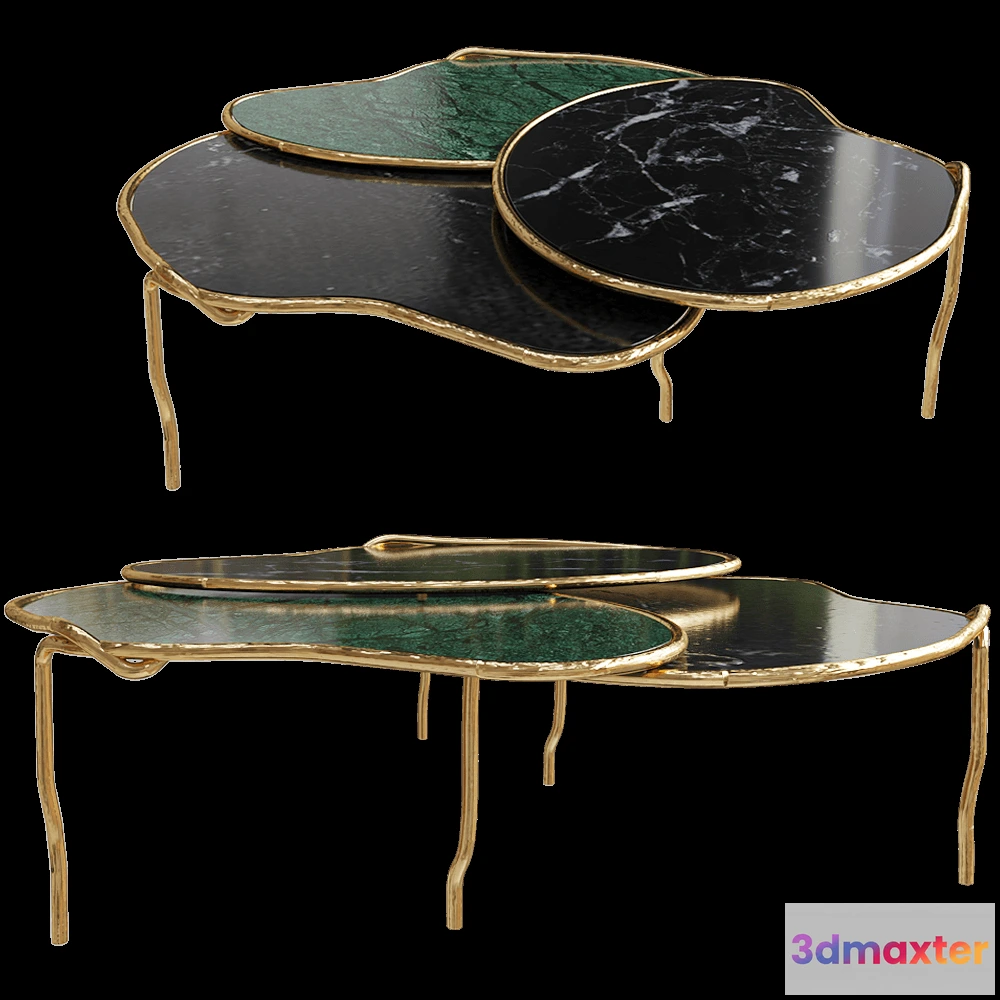 1640176 - Salto de Gazela - Coffee table Minerva 3D Max