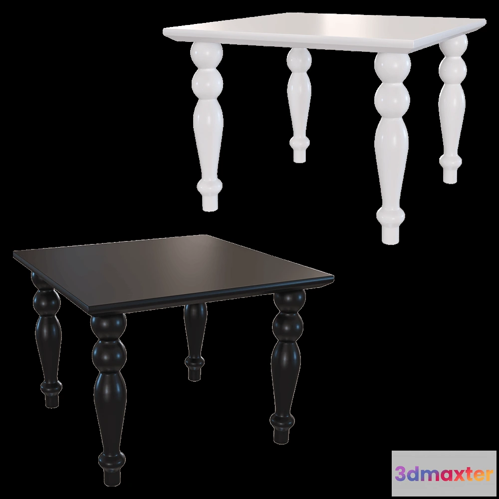 1640212 - SELETTI - Coffee table Heritage 3D Max