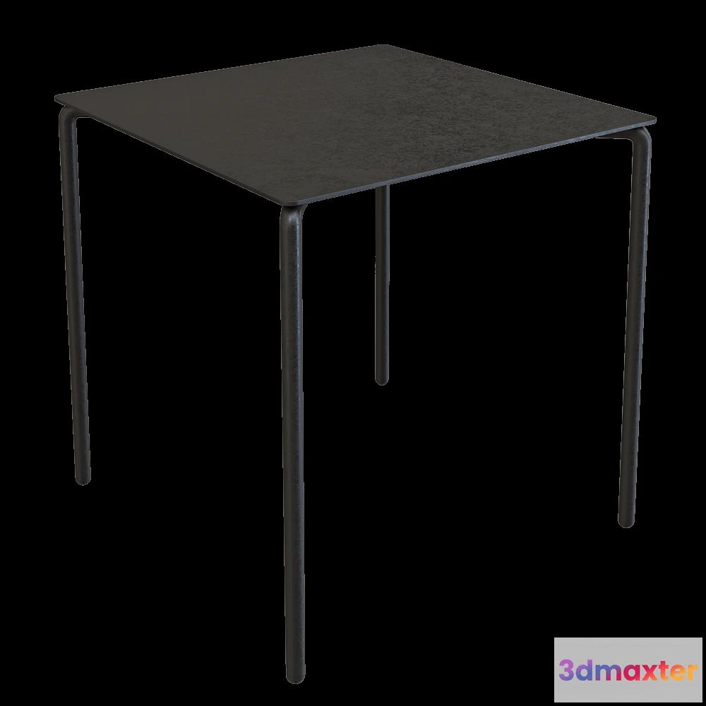 1640230 - Serax - Dining table aluminium black August 3D Max