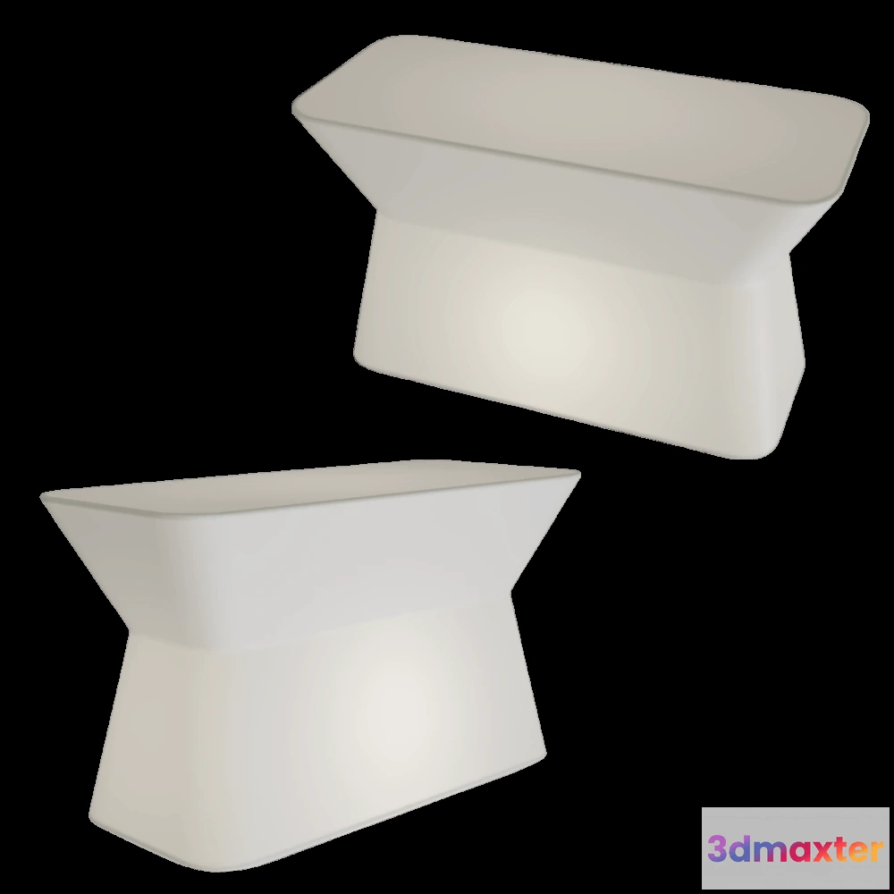 1640238 - Serralunga - Coffee table Palenquera with light 3D Max