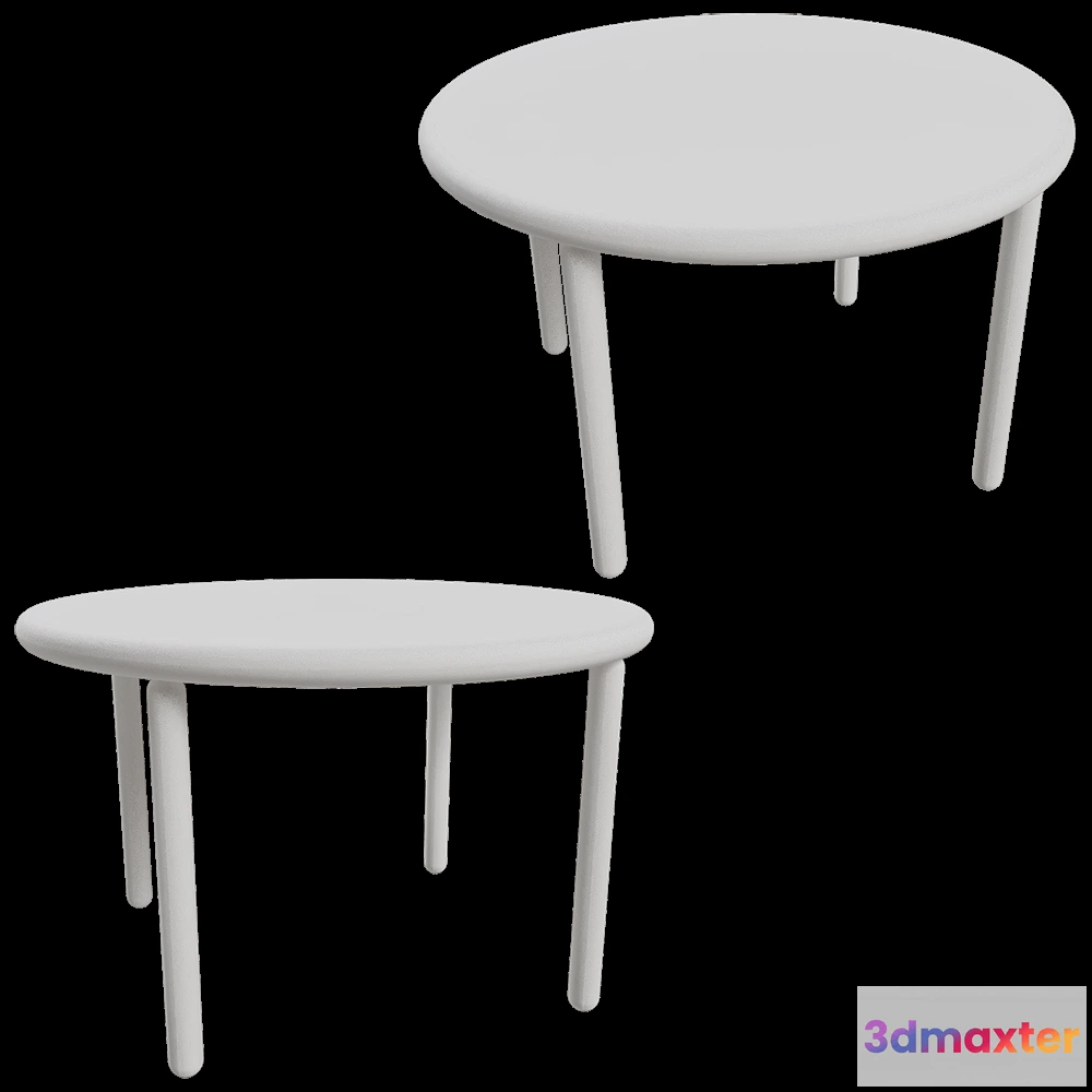 1640320 - Sifas - Dining table BIGR3V Round 3D Max