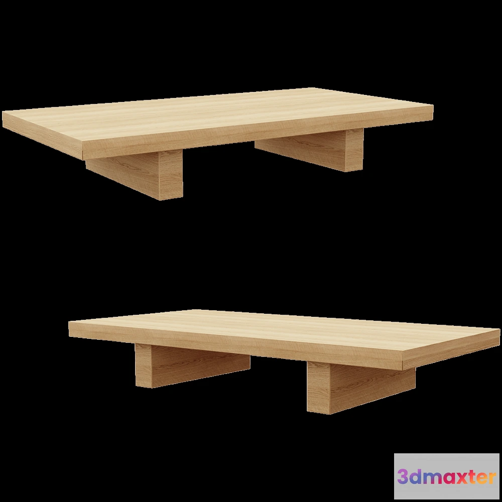 1640374 - SIJU - Coffee table no. 0014 3D Max