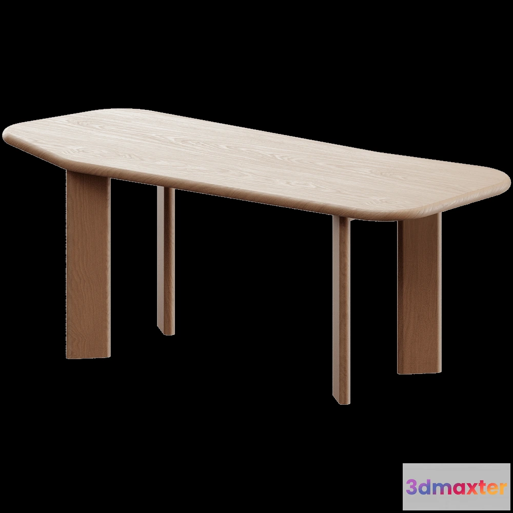 1640378 - SIJU - Dining table no. 0058 3D Max