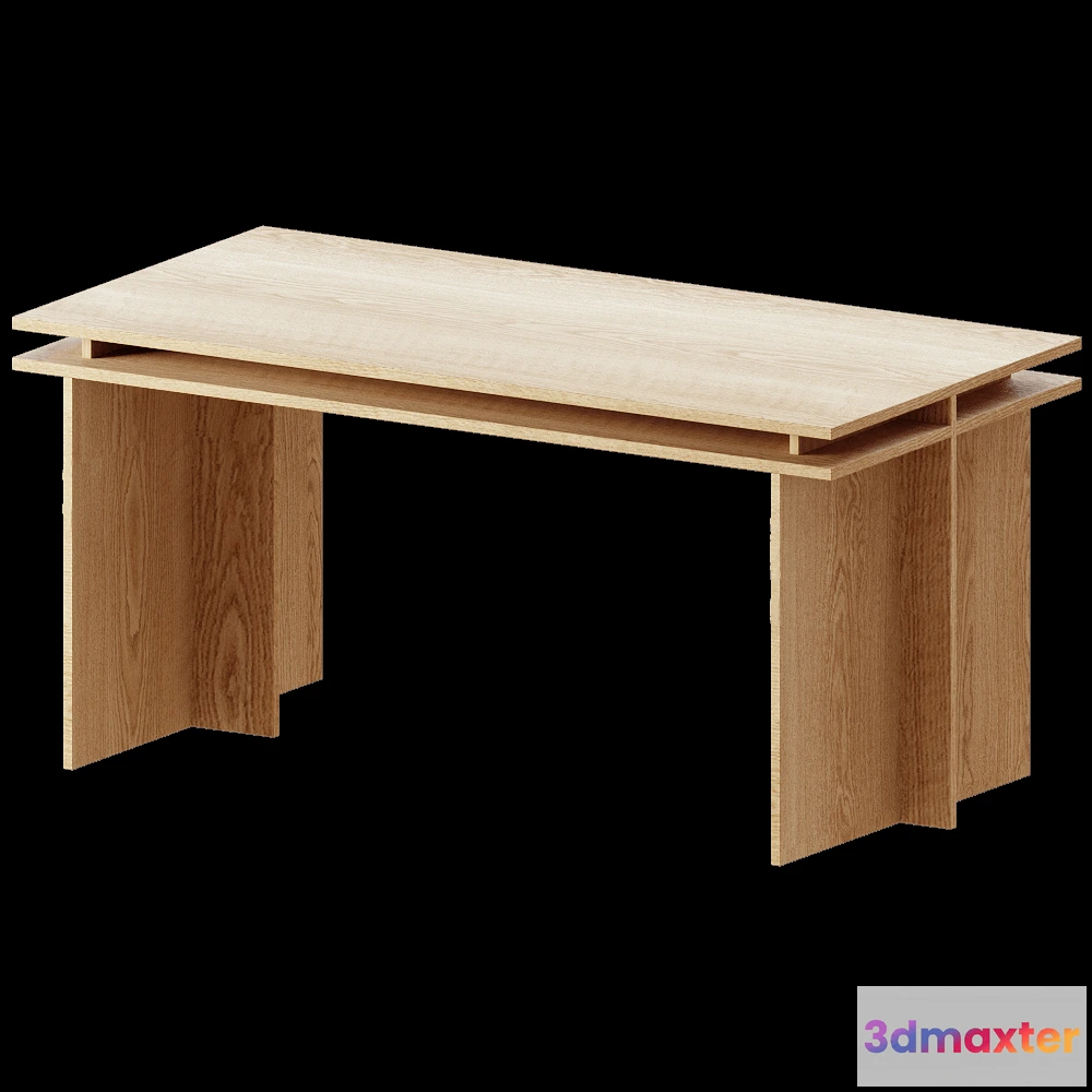 1640380 - SIJU - Dining table no. 0057 3D Max