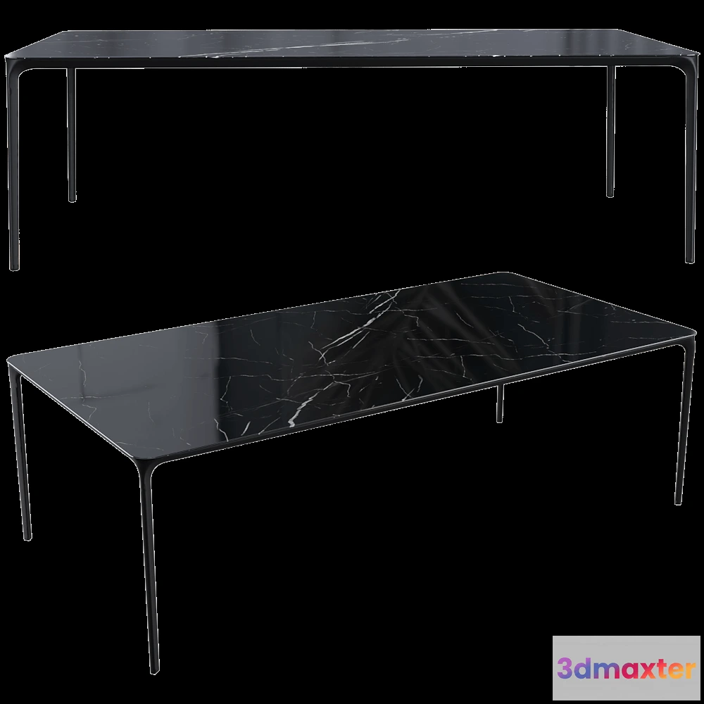 1640430 - Sovet - Slim rectangular table 3D Max