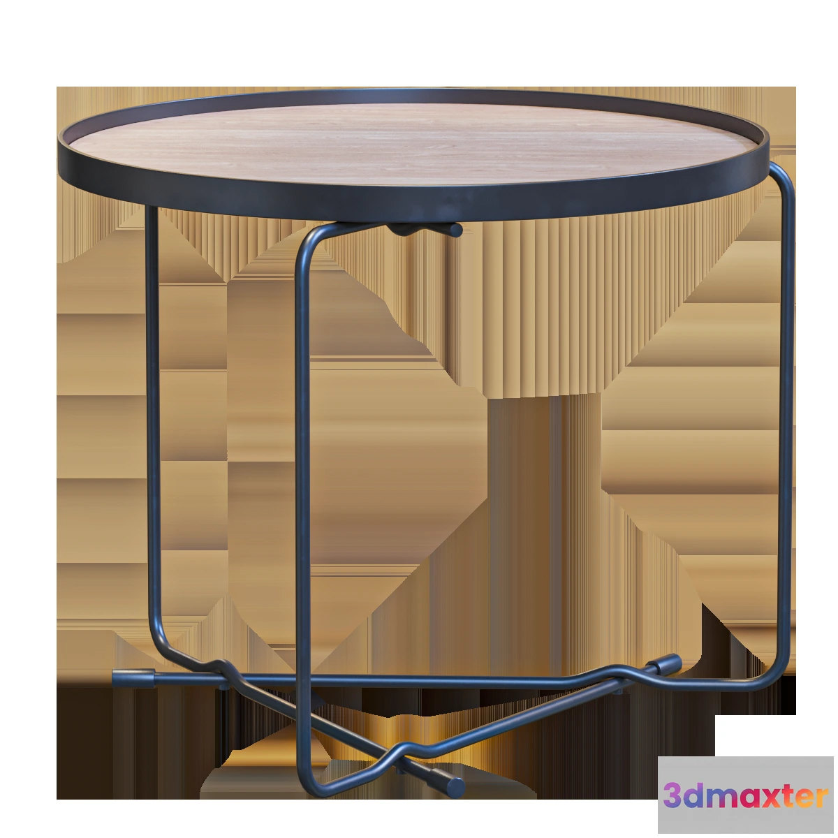 1640468 - StoreForHome - Coffee table Wing Walnut 3D Max