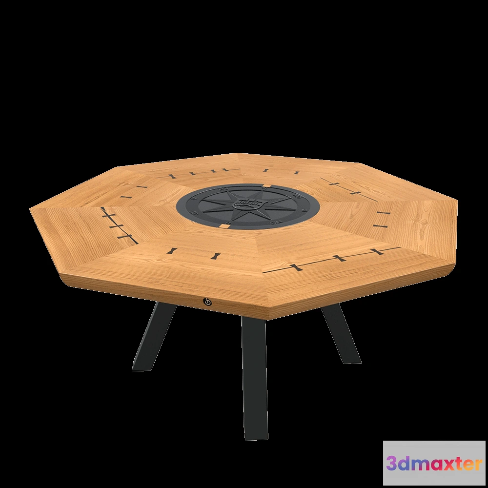 1640486 - Stromdal Design - Round oak 3D Max