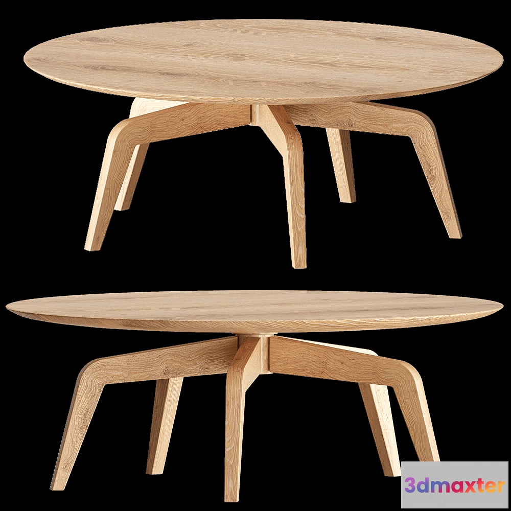 1640498 - Swallow’s Tail Furniture - Table AL102 3D Max